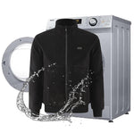 LinkMejor HJ-08 Smart Heated Jacket 8 Heating Zones USB Charging Fleece Coat Washable Warm Winter Jacket for Hiking Camping Outdoor Activities
