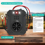 Smart Car Rodent Repeller Engine Ultrasonic Pest Control Intelligent Car Mouse Repellent Car Engine Compartment Ultrasonic Mouse Repellent