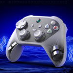 G6S Wireless bluetooth Game Controller with Hall Joysticks and Hall Trigger 6 Axis Gyro 1000Hz Turbo Macro for PC Switch Android iOS