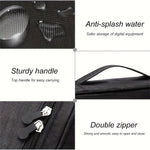 Electronic Storage Bag Data Cable Travel Charging Treasure Headphone Organizer Cosmetics Compartment Storage Digital Handbags