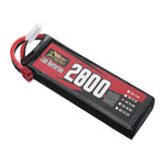 LinkMejor Power 14.8V 2800mAh 100C 4S LiPo Battery T Plug for RC Car
