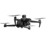 LinkMejor V168 PRO MAX GPS 5G WiFi FPV with Folded LCD Screen Controller 1080P HD Dual Camera 3-Axis EIS Gimbal 360° Obstacle Avoidance One-Key Airdrop Brushless Foldable RC Drone Quadcopter RTF