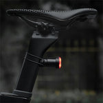 LinkMejor Q0 Qzero Bicycle Taillight Smart Auto High Brightness Brake Sensing Waterproof LED USB Charging Bike Rear Light for Mountain Road Night Ride