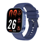 Y3 1.88-inch HD Screen bluetooth Call Heart Rate Blood Oxygen Monitor Sleep Monitoring Breathing Exercise Multi-sport Modes IP67 Waterproof Smart Watch