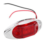 LinkMejor Side Marker Indicator Lights Clearance Lamp DC 24V for Truck Trailer Bus
