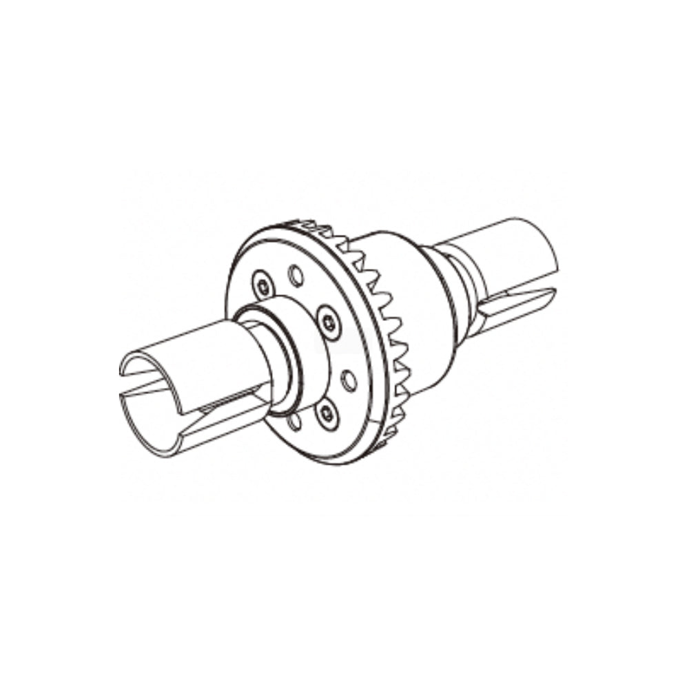 LinkMejor 14207 Front Rear Differential Original RC Car Parts P14207F P14207R