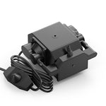 LinkMejor AP-FC Air Assist Pump 30L/min Low Noise Adjustable Airflow for Laser Engraver Cutting Machine Cleaner Cuts Faster Engraving