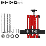 Upgrade Cabinet Door Mounting Jig Cabinet Door Rebouder Drill Locator Aluminum Alloy Installation Positioner Cabinet Hardware Jig For Framed Frameless Cabinets 10-85mm Thickness