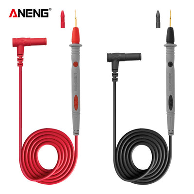 LinkMejor PT1031 20A 1000V Slicon Rubber Delay Wire Gold Plated Sharp Probe Needles Digital Multi Meter Test Lead