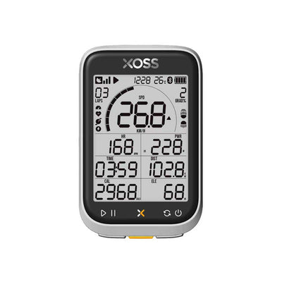 LinkMejor G+ Gen.3 GPS Bike Computer 2.8 Inch Screen ANT+ Bluetooth IP67 Waterproof  40H Battery Cycling Speedometer Odometer
