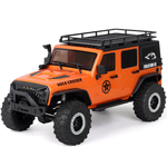 LinkMejor EX86100 V3 Rock Cruiser 1/10 2.4G 4WD RC Car 2 Speed Class Crawler Off-Road Climbing Truck LED Light Hobbywing ESC Steel Frame Straight Axle Oil Shock Vehicles Models Toys