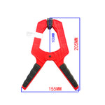 4-9 Inch Spring Clamps High Hardness Engineering Plastic G Style Design 50-100mm Maximum Opening Ideal for Woodworking Clamping