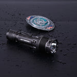 Jetbeam M37 MAX 5000LM High Performance Tactical Flashlight With 3 Tail Buttons with 21700 Battery USB Rechargeable EDC Torch Light for Hiking Camping Self-protection
