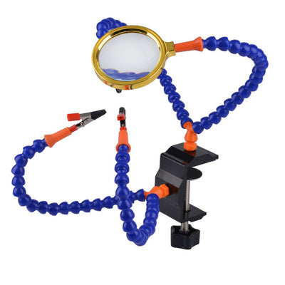 Multi Soldering Station Third Hand Tool With 2/3/4 Flexible Arms Soldeirng Iron Holder for PCB Welding Repair