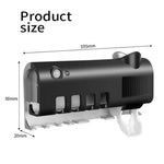 Tooth Disinfection Box Multifunctional Toothbrush Holder Disinfecting Toothbrush Holder Multifunctional Toothbrush Box Toothpaste Squeezer Toothbrush Sterilizer