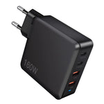 [GaN Tech] PD160W 4-Port USB PD Charger 2USB-A+2USB-C PD Fast Charging Wall Charger Adapter EU Plug US Plug for iPhone 16 16 Pro 15 14 13 Pro Max for Huawei Pura 80 Ultra for XIAOMI for SAMSUNG