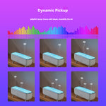 Tevorex Dynamic Jellyfish Aroma Diffuser 300ML Multi-Color LED Light Sound Responsive Technology Essential Oil Compatible Long Runtime Adjustable Mist Output