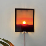 LinkMejor Creative Sunset Hand Pulled Night Light Wall Decoration