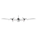 LinkMejor Flying Fish 650mm Wingspan Sub-250 Grams Dual-Engine Mini Wing EPP FPV RC Airplane Glider Flying Wing Aircraft PNP/FPV