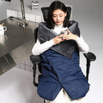 LinkMejor Heated Throw Blanket 6 Heating Zones Trible Gears Temperature Level Control Washable Smart Warm Blanket for Winter Car Camping