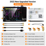 NanoVNA-PCB 10KHz-1.5GHz MF HF VHF UHF Digital Vector Network Antenna Analyzer Support 32G SD Card