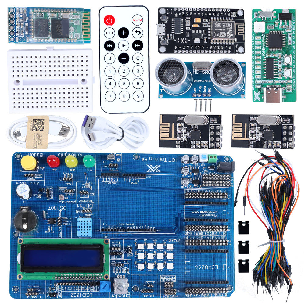 LinkMejor Training Kit for Arduino Project ESP8266 Sensors Development Board DIY Educational Electronics Starter Kit