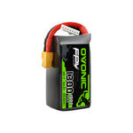 LinkMejor 22.2V 1300mAh 100C 6S LiPo Battery XT60 Plug for 5-6 Inch FPV Freestyle Drone