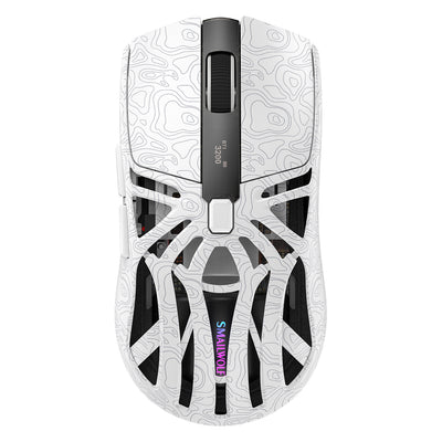 LinkMejor M8 Tri-mode Gaming Mouse with Charger Dock PAW3311 Sensor RGB 12000DPI 1KHz Return Rate 72g Lightweight Rechargeable Mouse