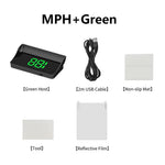 Car Head Up Display GPS Digital Speedometer HUD Windshield Projector KMH MPH Speedometer Compatible With All Cars Trucks Buses