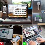 WD10 Magnetic Car Mount Hidden Car Magnetic Navigation Mount Slim&Foldable Desktop Computer Magnetic Phone Holder for iPhone 17 17Pro 16 Pro Max 15 14 13 12