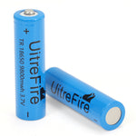 2PCS 3.7V  3000mAh 18650 Rechargeable Li-ion Battery