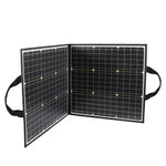 [US Direct] FlashFish 100W 18V Portable Solar Panel 5V USB Foldable Solar Cells Outdoor Power Supply Camping Garden Solar Charger For Power Station