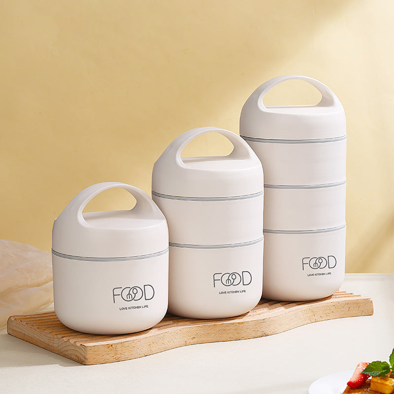304 Stainless Steel Mini Breakfast Cup With Sealed Handle For Heat Preservation Portable Outdoor Milk Cup Soup Can Mug