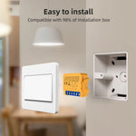 Tuya WiFi/ZigBe Smart Dimmers Switch Module 1/2 Gang Control LED Lights Dimmable Switch Voice Control with Alexa Google Home