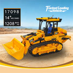 Mould King 17098 Technical Tracked Loading Vehicle RC Truck Toys Building Block Brick Assembly Kit Kids Boys Birthday Gift