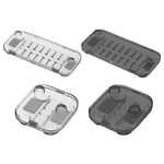 LinkMejor Clear Protector Shell for Switch 2 Protective Shell Protective Case Cover for Switch 2 Game Console/Game Controller