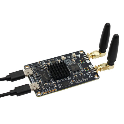 ZYNQ7010 AD9363 Software-Defined Radio Development Board 10MHz-6GHz 512MB DDR3 USB3320 TCXO 40MHz +0.5PPM 32MB QSPI PlutoSDR Firmware Compatible MATLAB & GNU Radio