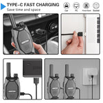 LinkMejor AI86 Mini Walkie Talkie UHF 400-470MHz 16 Channels Wireless Copy Frequency Type-C Fast Charging Two-Way Handheld Walkie Talkie