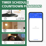 IH-S09 Tuya 1-4CH Zigbe Smart Switch Module 16A/Channel APP Remote Control Timer Schedule Countdown Functions Voice Control with Alexa Google Assistant