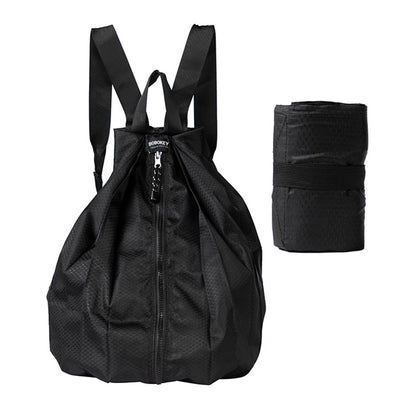 IPRee Simple and Large-Capacity Folding Backpack Portable and Thickened Lightweight Waterproof Sports Folding Bag for Outdoor Travel