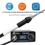LinkMejor T12-952 Quick Heating Soldering Iron Station OLED Display Auto Sleep 200°C-480°C 24V 4.5A Accurate Temperature Control
