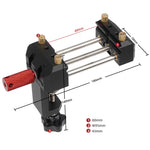 Aluminium Alloy Precisions Table Clamp 180mm Bench Vise Multi-function Mini Table Clamp Household DIY Woodworking Clamp