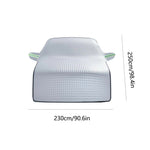 Car Snow-resistant Covers Winter Exterior Windshield Fully Wrapped Waterproof Snow Cover Ice Protection for Sedan/SUV