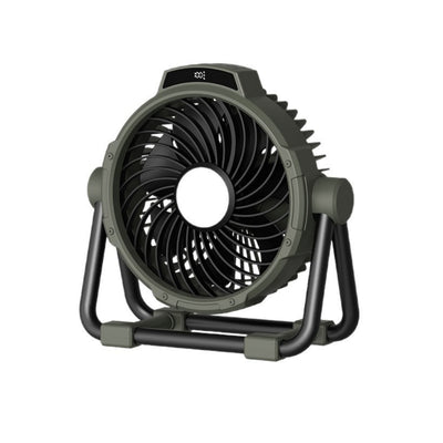 Tevorex Rechargeable Camping Fan 10000mAh Portable Fan with Remote Control LCD Display 5 Speeds Quiet Operation for Outdoor Travel