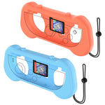 LinkMejor LinkMejor-NS2263 Switch2 Game Controller Grip Switch2 Left and Right Small Handle Grip with Hand Strap Ergonomic Anti-Scratch Lightweight Joy-Con Comfort Game Accessories