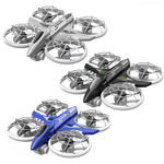 LinkMejor H132 WiFi FPV with HD Camera Optical Flow Hover Brushless Grid Full Protection Neon Colorful Child Gift RC Toys Drone Quadcopter RTF