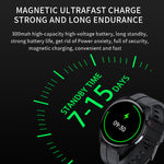 H5 1.28-inch HD Screen ECG Non-invasive Blood Glucose Measurement bluetooth Call Heart Rate Blood Pressure SpO2 Monitor Sleep Monitoring HRV Function Breathing Exercise Female Cycle Multi-sport Modes IP68 Waterproof Smart Watch