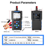 JDiag BT300 12V 24V Car Battery Tester Universal 2.4 inch TFT Color Screen Multiple Testing Modes 20-2000 CCA 10AH-300AH Lead-acid AGM Flat AGM GEL Gel Batteries Tester
