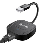 Wireless Carplay with HD Multimedia Adapter with USB Dongle Converter Supports Fire/Google TV Sticks and Multimedia Devices Mirroring Compatible with Various DispIayPort-Enabled Devices