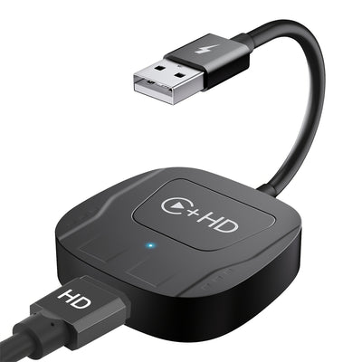 Wireless Carplay with HD Multimedia Adapter with USB Dongle Converter Supports Fire/Google TV Sticks and Multimedia Devices Mirroring Compatible with Various DispIayPort-Enabled Devices